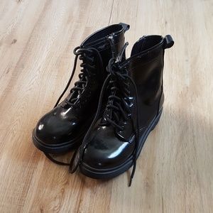 Black Combat Boots